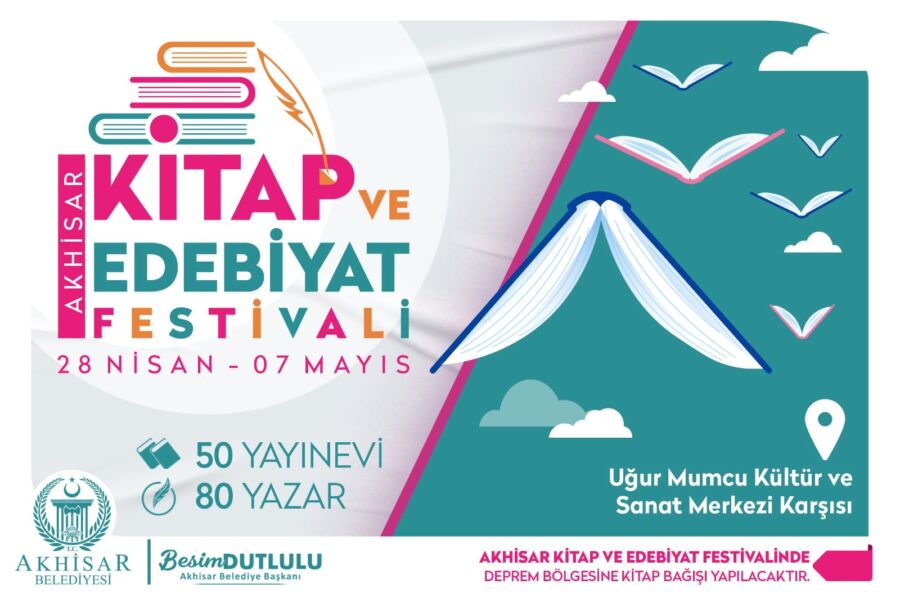  Kitap ve Edebiyat Festivali Başlıyor