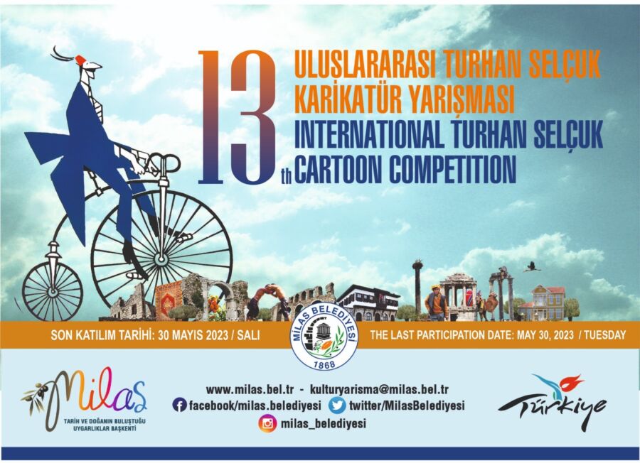  13. Uluslararası Turhan Selçuk Karikatür Yarışması’nda Başvurular Başladı