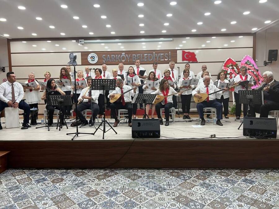  Şarköy Türk Halk Müziği Korosu İlk Kez Sahne Aldı