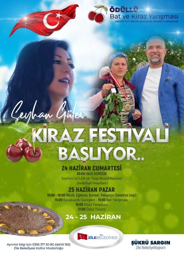  Geleneksel Kiraz Festivali 24 Haziran’da Başlıyor