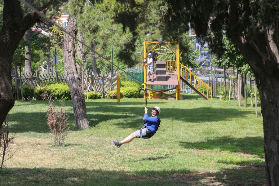  Macera Parkında Ücretsiz Eğlence