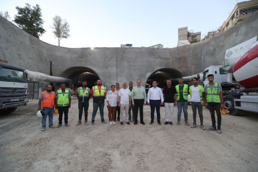  Şahinbey Tünel Projesi Tüm Hızıyla İlerliyor