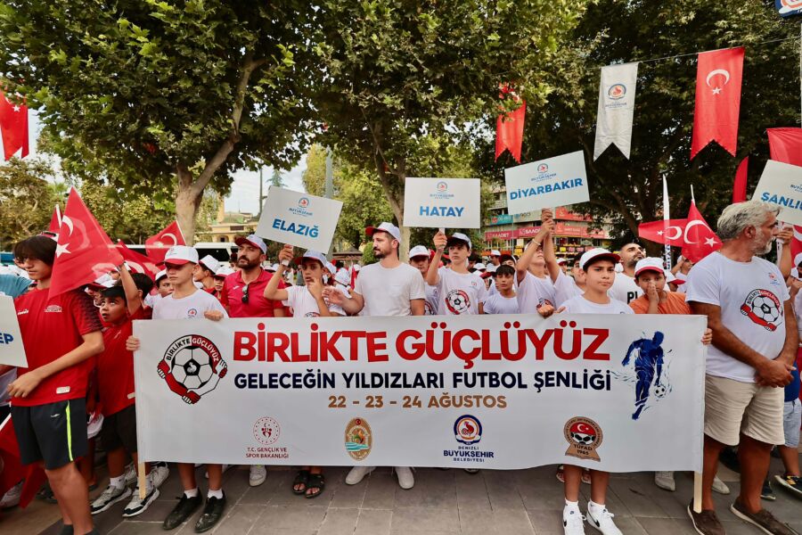  Birlikte Güçlüyüz Geleceğin Yıldızları Futbol Şenliği Başladı