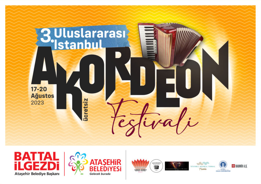  3. Uluslararası İstanbul Akordeon Festivali Başlıyor