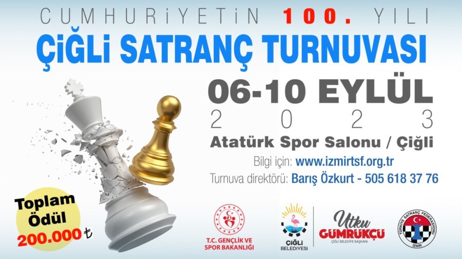  Çiğli’de “Büyük Ödüllü” Satranç Turnuvası İçin Geri Sayım Sürüyor
