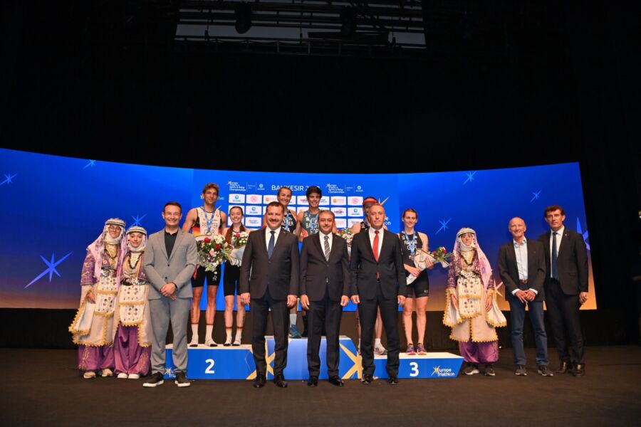  Avrupa Triatlon Şampiyonası Balıkesir’de Gerçekleştirildi