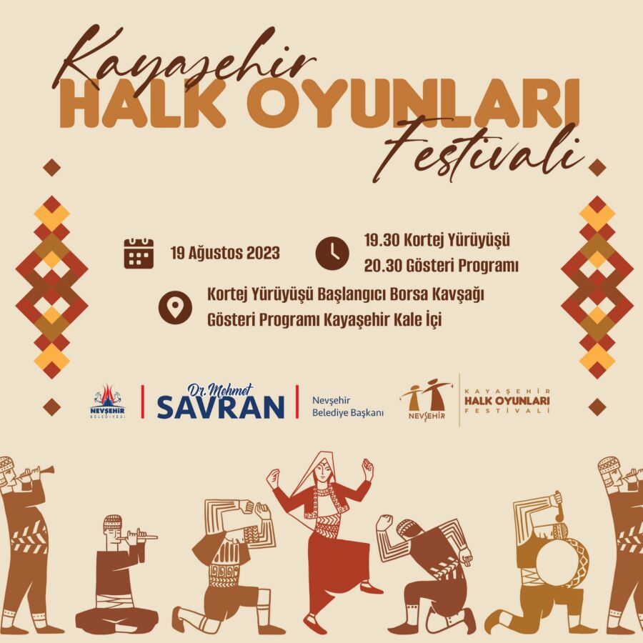  Halk Oyunları Festivali Nevşehir Kalesi’nde Gerçekleşecek