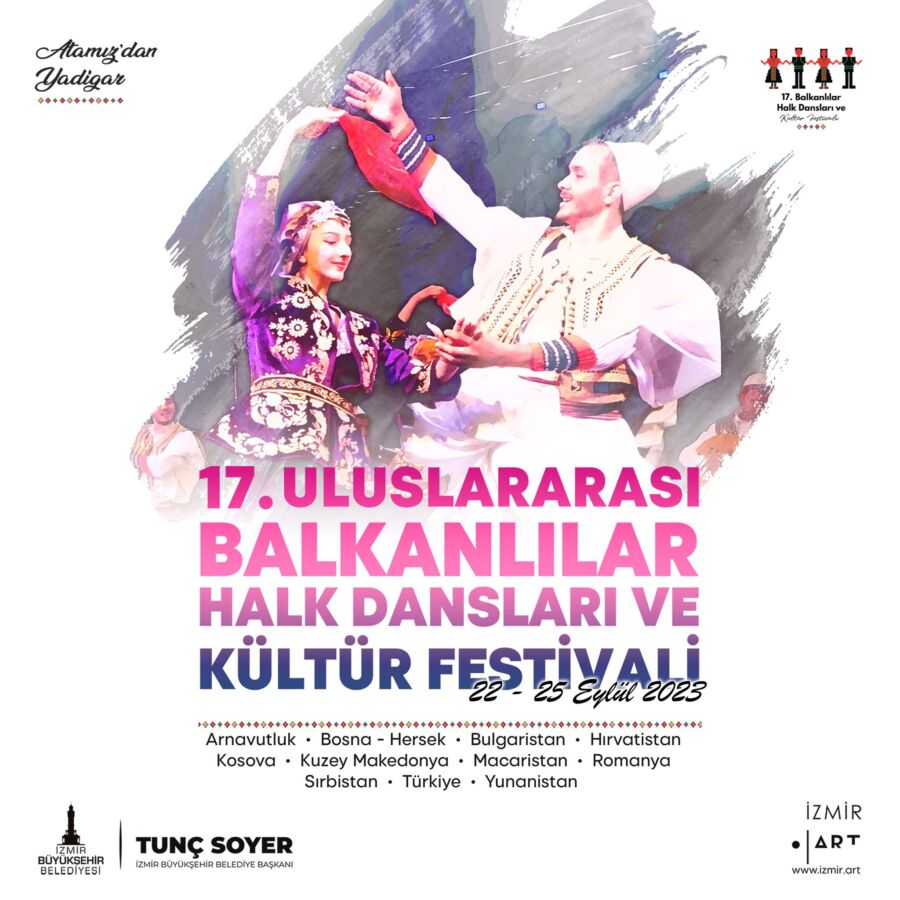  17. Uluslararası Balkanlılar Halk Dansları ve Kültür Festivali Başlıyor