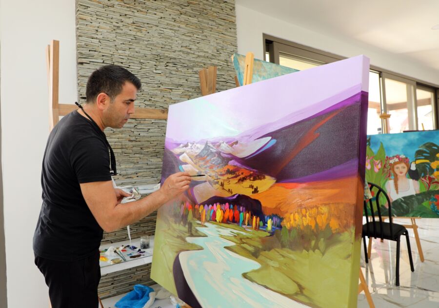  “Sanatın Işığı Resim Sergisi” 23 Eylül’de Mudanya’da