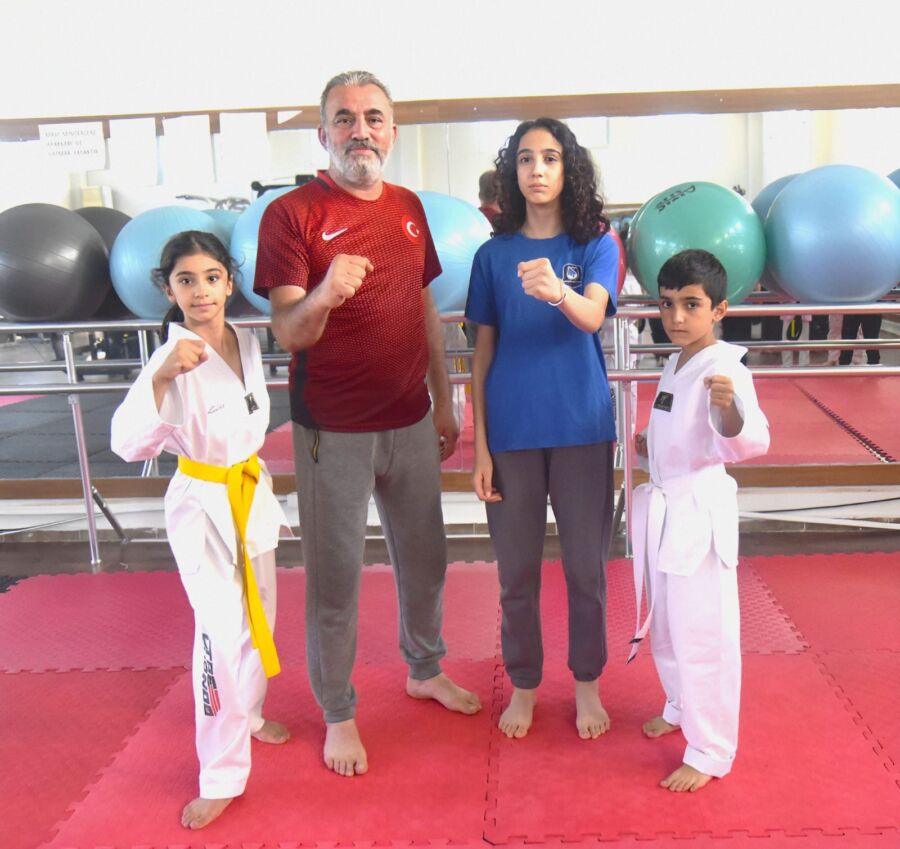  Yunusemre’de Kış Dönemi Taekwondo Kursları Başladı