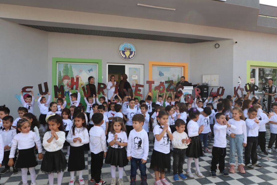  Turgutlu’da Çocuk Kültür Sanat Merkezinde İlk Cumhuriyet Bayramı Heyecanı Yaşandı