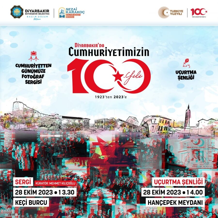  Diyarbakır’da 100. Yıla Özel Uçurtma Şenliği ve Fotoğraf Sergisi