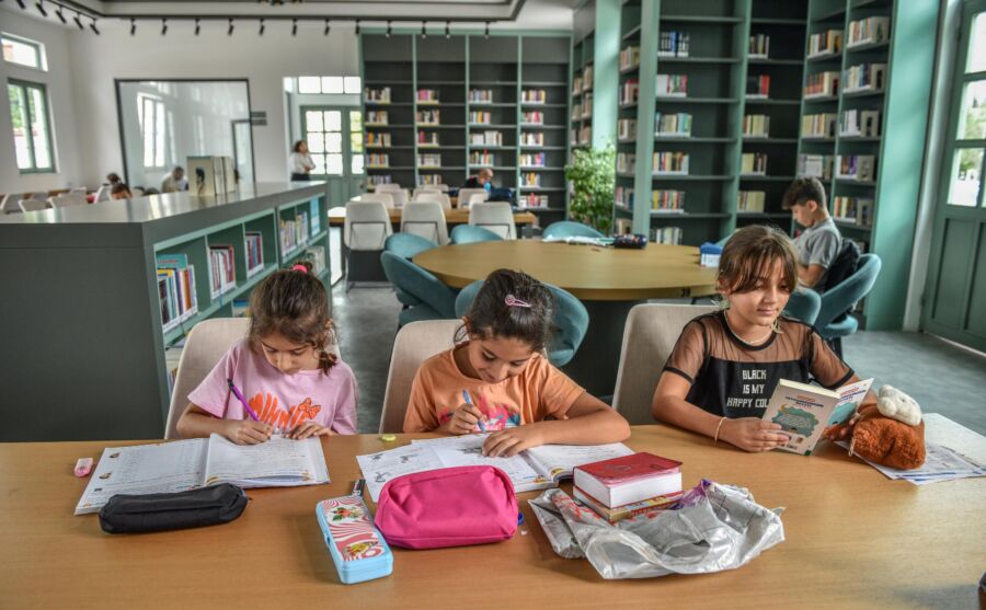  Kepez’de Öğrenciler Kütüphanelerden Çok Memnun