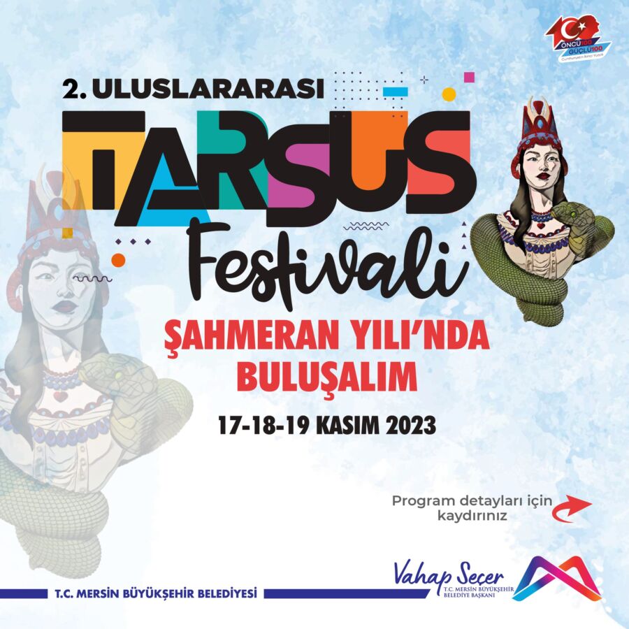  Tarsus’da 3 Gün Sürecek Festival Coşkusu