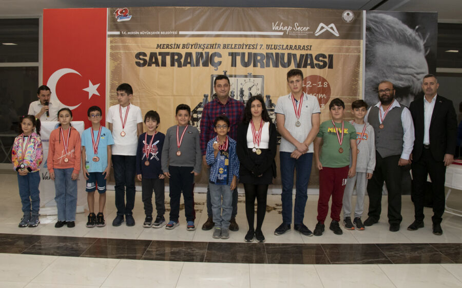  Mersin’de 7. Uluslararası Satranç Turnuvası