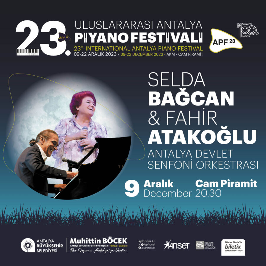  Uluslararası Antalya Piyano Festivali Muhteşem Bir Konserle Başlıyor