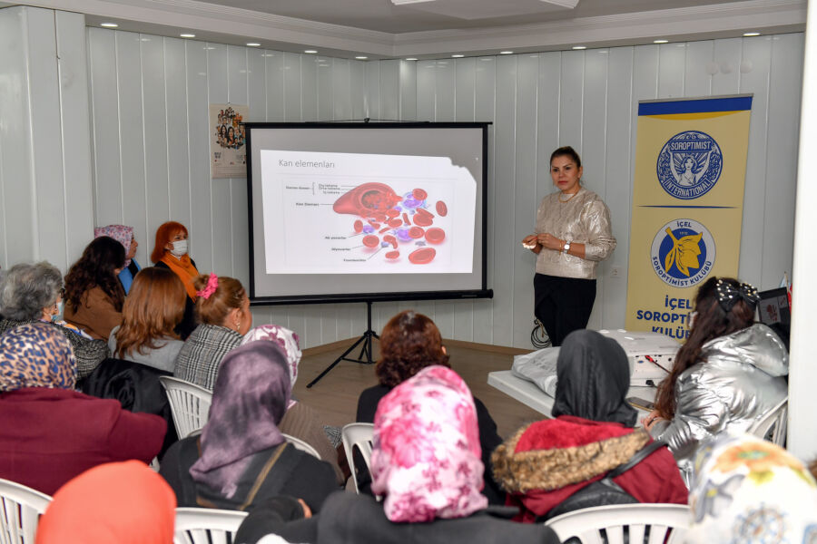  Erdemli’de Kadınlara Hastalıklardan Kadın Haklarına Kadar Eğitim