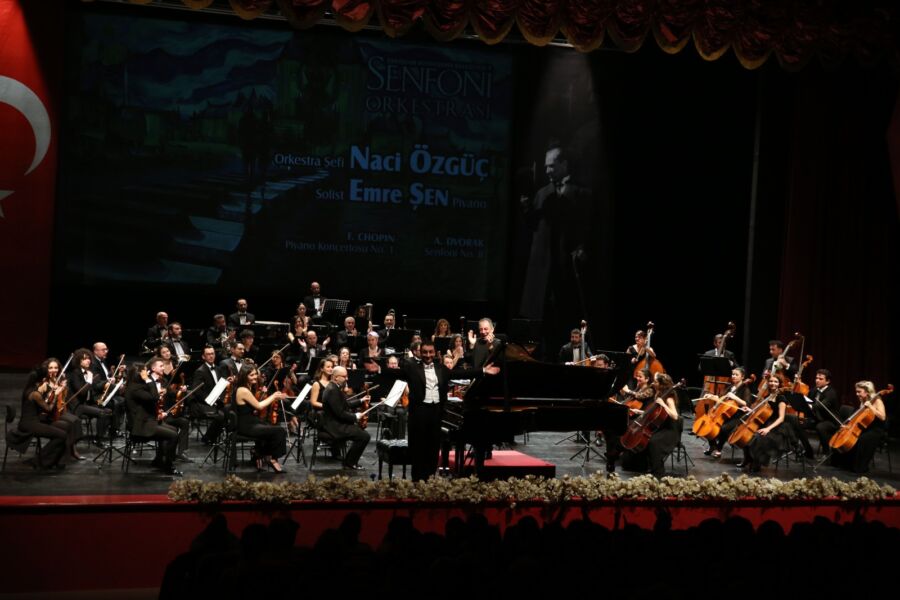  Eskişehir’de Senfoni Orkestrası’ndan Muhteşem Konser
