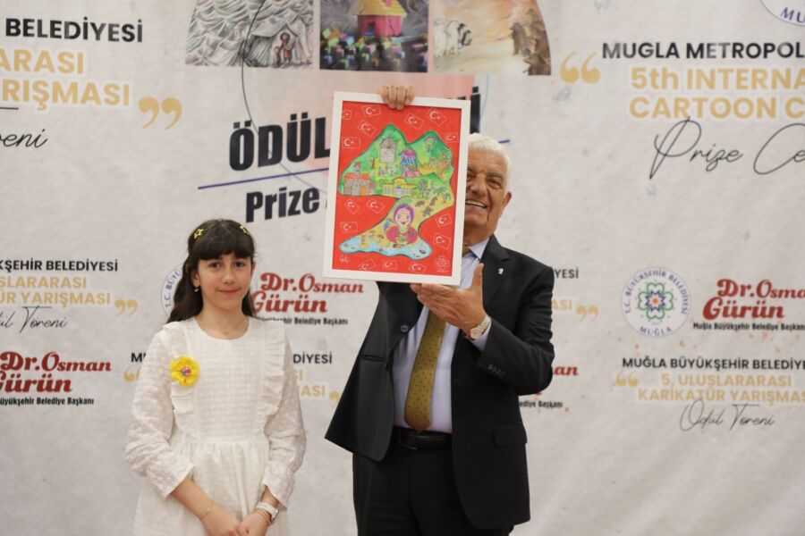  Muğla’da Uluslararası Karikatür Yarışması Ödülleri Verildi