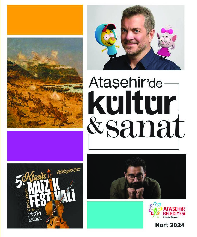  Ataşehir’de Kültür- Sanatla Dopdolu Bir Mart Ayı Sizi Bekliyor