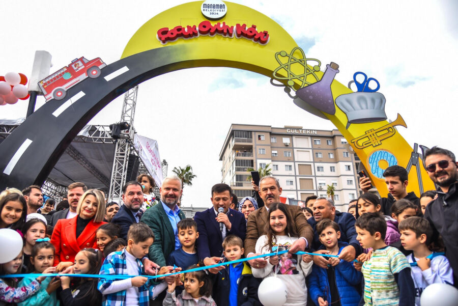  Türkiye’nin En Büyük Çocuk Köyü, Menemen’de Açıldı 