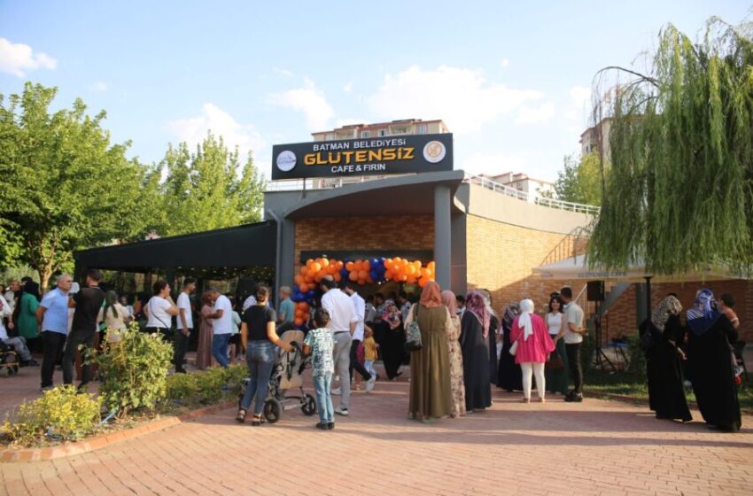 Batman Belediyesi’nden Glütensiz Kafe ve Fırın