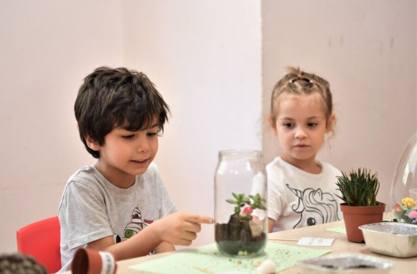 Konyaaltı Belediyesi’nden Teraryum Atölyesi