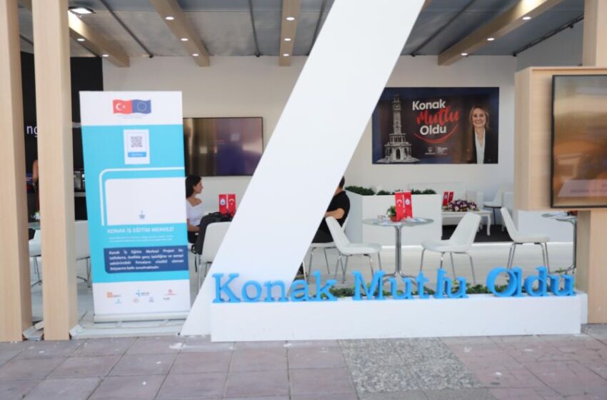  İzmir Enternasyonal Fuarı’nda Konak Belediyesi Standında İstihdam Köprüsü