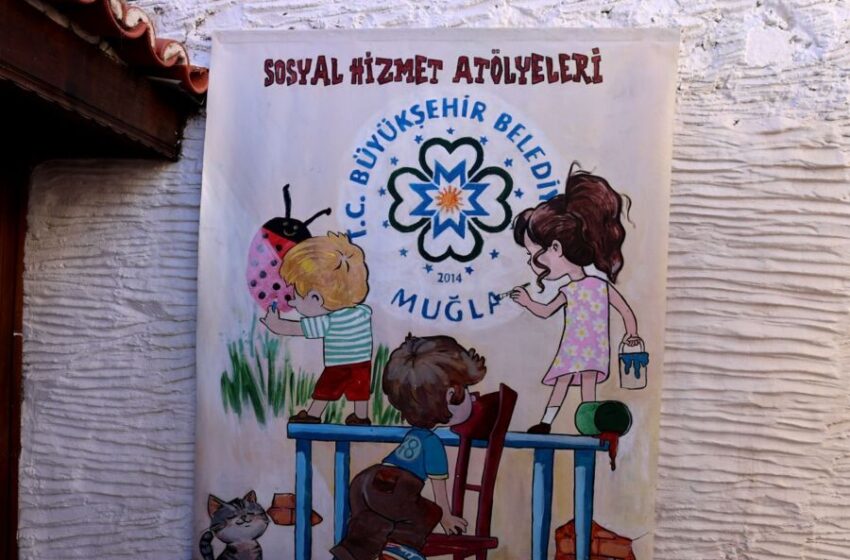 Muğla Büyükşehir’deki Gözcüler Evi Çocuklarla Şenlendi