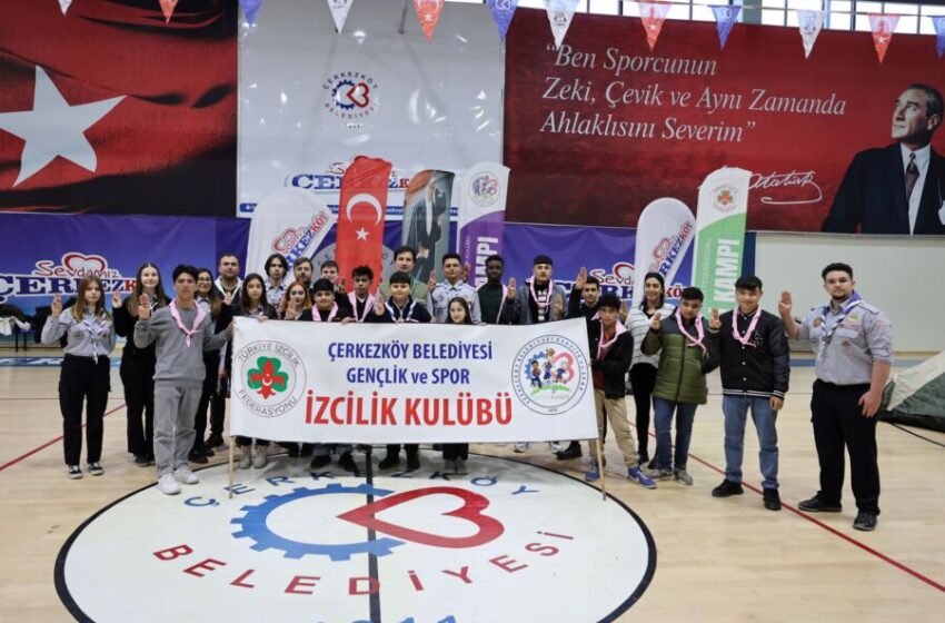 Çerkezköy Belediyesi’nde İzcilik Haftası Özel Misafirler ile Kutlandı