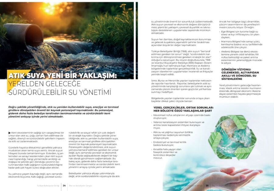  Yerelden Geleceğe Sürdürülebilir Su Yönetimi