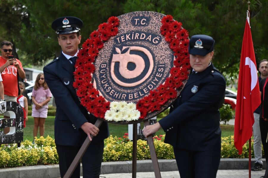  Atatürk’ün Tekirdağ’a Gelişi ve Harf Devrimi’nin 97. Yılı Törenle Kutlandı