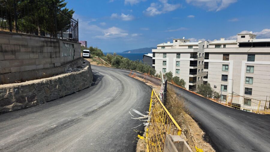  Hisar Mahallesi’nde Asfalt Çalışması