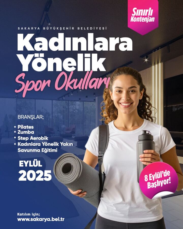  Spor Yapmak İsteyen Kadınlar İçin Güzel Haber: Büyükşehir Kayıtları Açtı