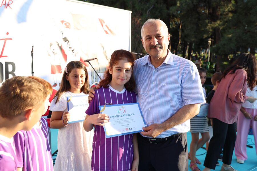  Gebze’de Yaz Spor Okulları Coşkuyla Tamamlandı