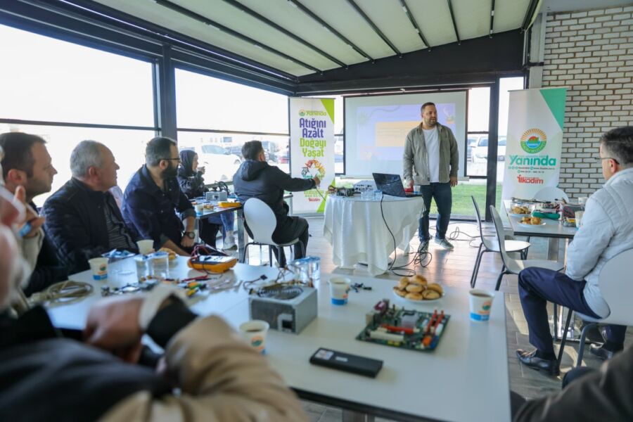  İlkadım’da Elektronik Atıklar Tamirle Hayat Buldu