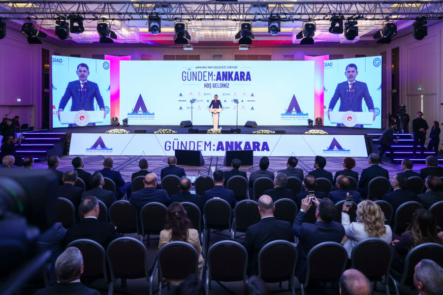  Bakan Kurum, Ankara’nın Geleceği Zirvesi’nde Konuştu